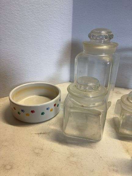Clear Glass , China Set, 1976 Plate