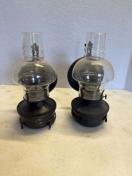 Wall Mount Oil Lamps
