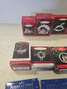 LOT OF MIXED HALLMARK CHRISTMAS ORNAMENTS