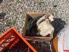 Drum with registers and weather stripping