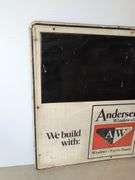 Anderson Windowalls metal sign - 36" x 30"