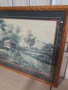 Large framed photo - 43" by 33"