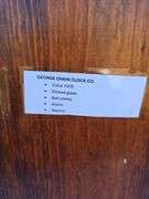 GEORGE OWEN CLOCK CO. 1880 WORKS NEEDS CHIME CONNECTED