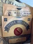 (2) boxes of Victrola records - see photos
