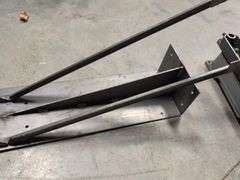 (2) metal pieces - part of wood lathe