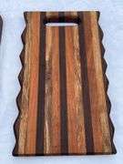 (2) Homemade Wooden Charcuterie Boards