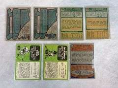 (9) 1970's Topps Hockey Cards - Hull, Esposito, LaFleur & Others