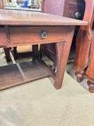 Vintage Solid Wood Desk 34” D 48” W 29” H