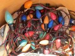 Christmas lot - EZ Light Potter tree, Christmas lights, extension cords