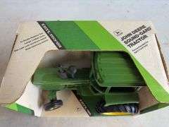 John Deere sound-gard diecast model tractor - 1/16 scale, dirty