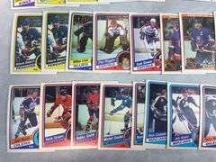 1984-1985 O.P.C. Hockey cards, no duplicates, over 50 cards w/ Gretzky