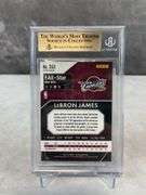 2015-16 Panini Prizm #352 Lebron James Ruby Wave #/350 BGS 9.5 Gem Mint