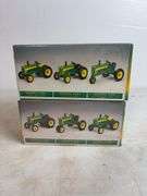 (2) John Deere historical tractor toy sets - 1/64 scale, factory sealed