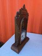 E.N. WELCH 8 DAY WINDUP MANTLE CLOCK RUNS