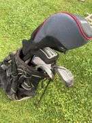 Cobra Golf Clubs w/ Callaway Bag and Top Flight Driver