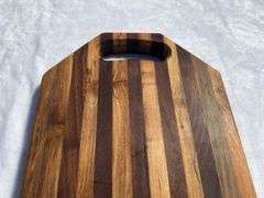 (2) Homemade Wooden Charcuterie Boards