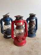 Vintage items - Dietz lantern, other lanterns, and more