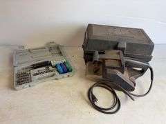 Sears/Craftsman belt sander, sockets, and driving bits