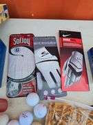 LOT OF GOLFING ITEMS