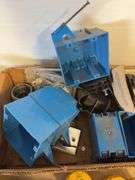 Receptacle boxes, circuit breaker boxes, and other electrical supplies