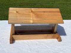 Homemade Wooden Bird Feeder