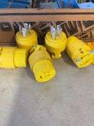 Receptacle boxes, circuit breaker boxes, and other electrical supplies