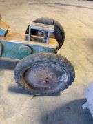 John Deere pedal tractor - missing seat and steering wheel
