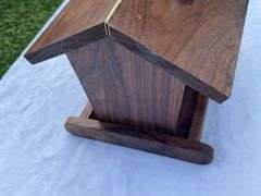 Homemade Wooden Bird Feeder