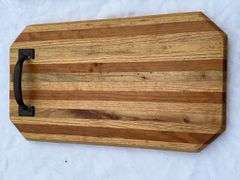 (2) Homemade Wooden Charcuterie Boards