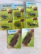 (8) Mini Toys farm equipment toys - 1/64 scale