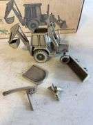 John Deere 310D model backhoe loader - pewter