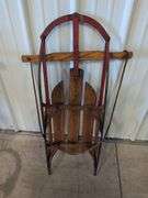 Vintage American snow sled - 38" long