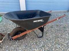 True Temper and other green wheelbarrows