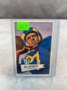 1952 Bowman football large : Bob Waterfield