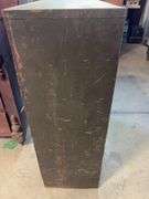 Metal cabinet with drawers - contents included