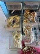Large assortment of costume jewelry