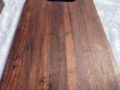 (2) Homemade Wooden Charcuterie Boards