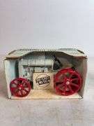 John Deere diecast model pickup and Ford tractor - 1/16 scale, dirty