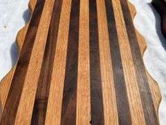 (2) Homemade Wooden Charcuterie Boards