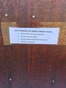 SETH THOMAS CITY SERIES GREEK MODEL MANTLE CLOCK NO PENDULUM