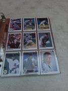BINDER WITH BASEBALL CARDS