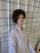 Life-size female mannequin with wig - standing position - 70" tall