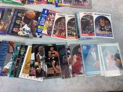 (90+) 1980's & 90's Basketball Cards - Jordan, Bird, Inverson, Kareem,& Others