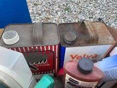 Small Toolbox with fasteners, cleaners polishes and more