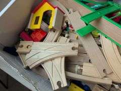 Sesame Street toy building blocks - roads and bridges