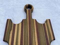 (2) Homemade Wooden Charcuterie Boards