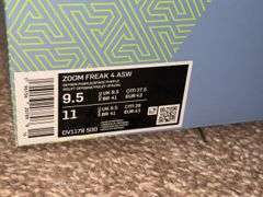 Nike Giannis Antetokounmpo Zoom Freak 4 ASW (Size 9.5)