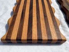 (2) Homemade Wooden Charcuterie Boards