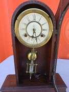 1880'S WATERBURY 8 DAY MANTLE CLOCK WORKS