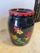 (5) pottery/ceramic vases and jugs